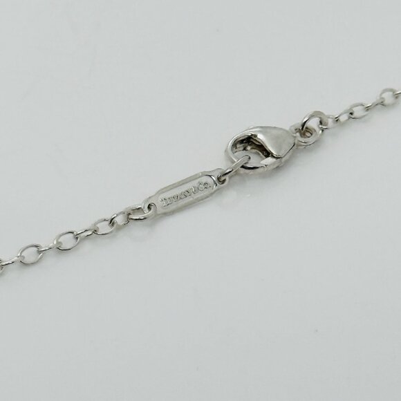Tiffany & Co 16” 1.5mm Oval Link Chain Necklace Classic Style in Sterling Silver - Picture 4 of 7